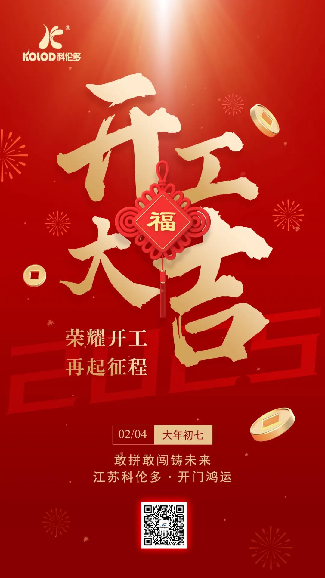 榮耀開工 再起征程 | 江蘇科倫多2025年開工大吉！